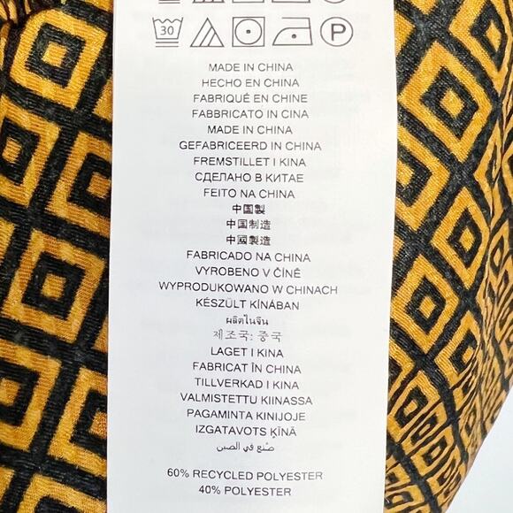 Michael Kors NWOT Button-Down Tie Dress Size Small in Marigold - Picture 11 of 11